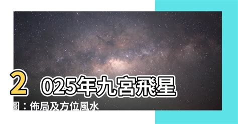 2026飛星圖|2025年九宮飛星圖及風水方位吉兇與化解